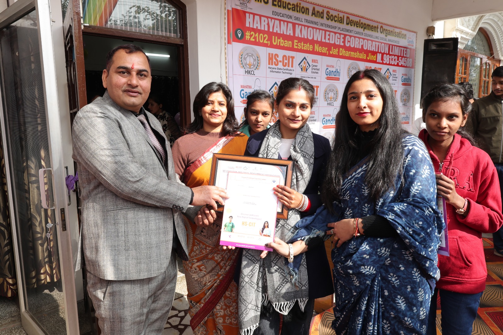Certificate Distribution Ceremony