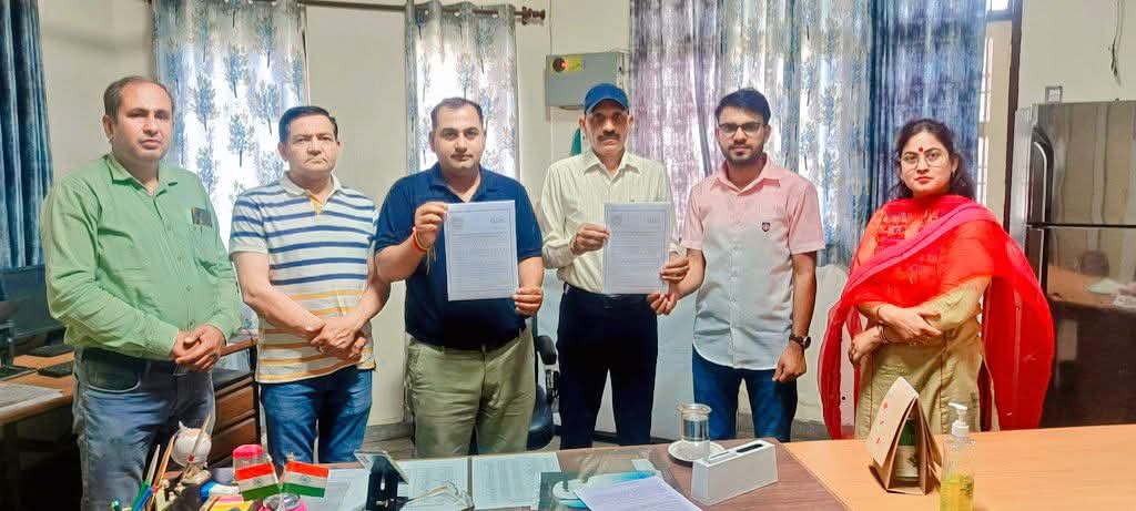 MOU at PIG College, Jind