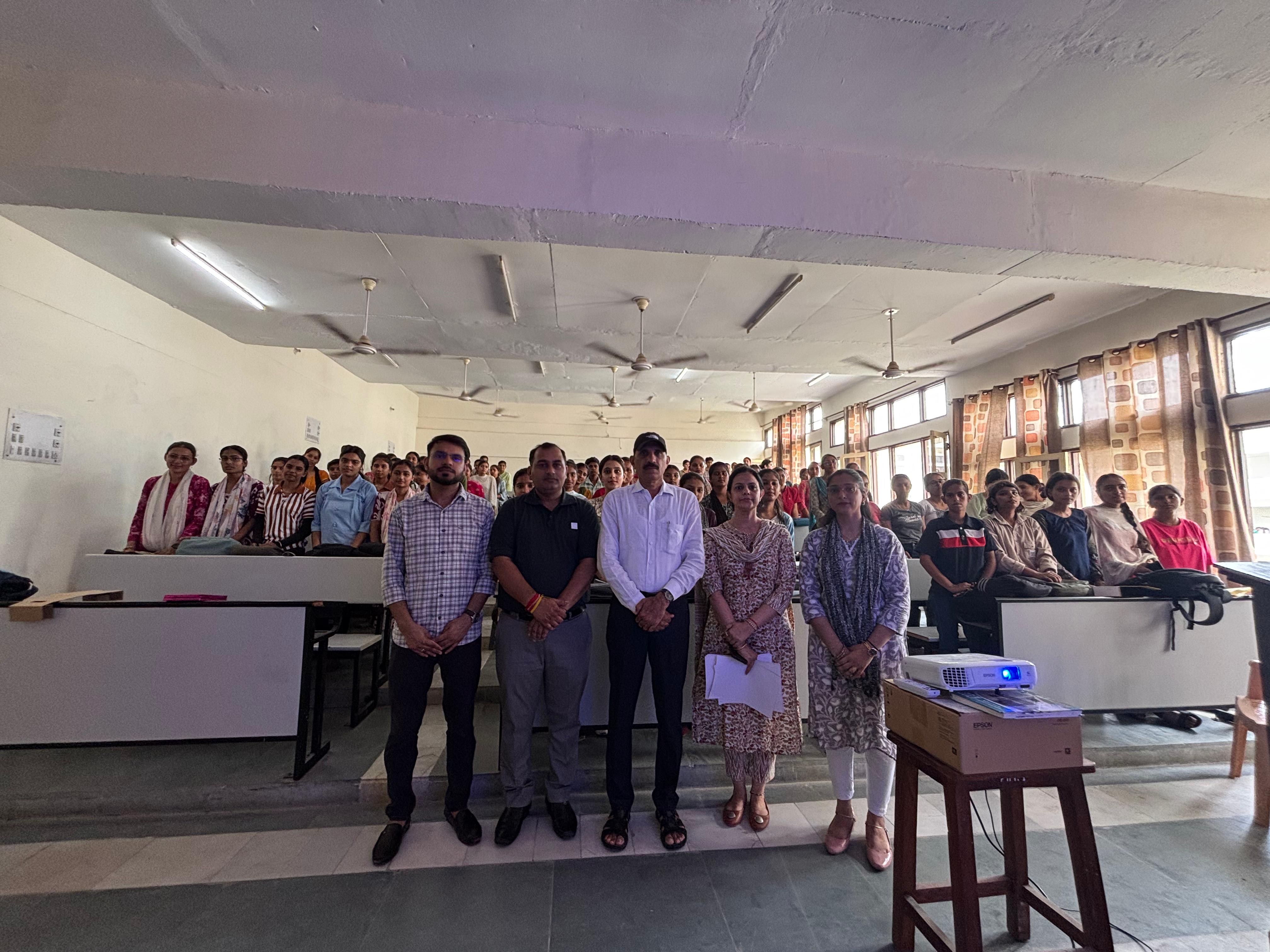 Seminar on Career Growth in AI at PIG College, Jind 